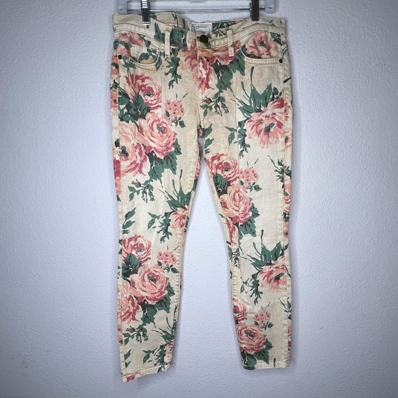 Current Elliott Haystack Floral Jeans‎ in the Stiletto - Picture 2 of 7